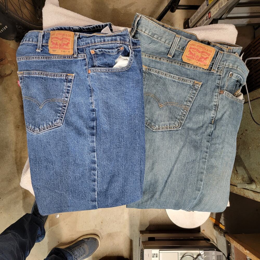 Levi's 559 relaxed fit 40x30 bundle